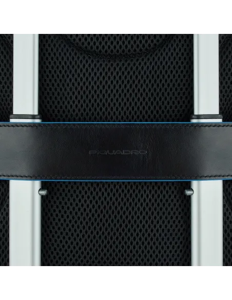 Piquadro slim leather PC backpack