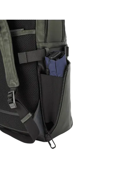 Piquadro Quentin Rucksack mit Anti-Diebstahl-Kabel