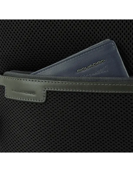 Piquadro Quentin Rucksack mit Anti-Diebstahl-Kabel