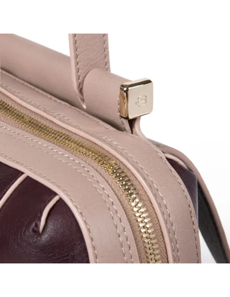 Ladies' laptop leather backpack Piquadro Circle