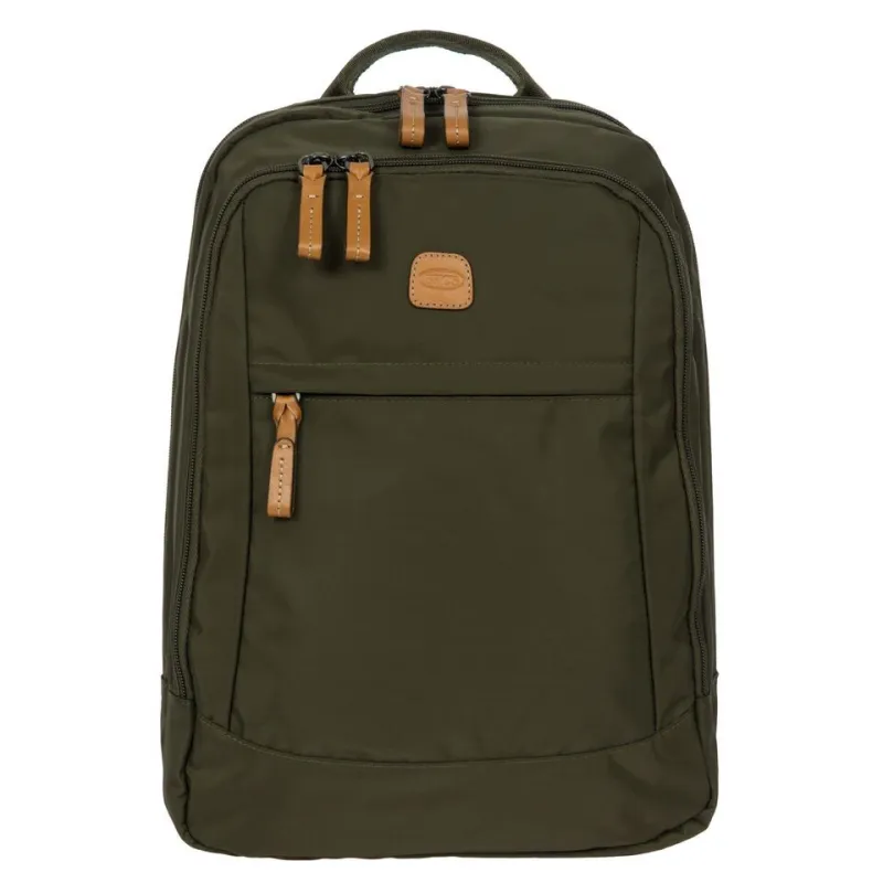 Brics X-Collection fabric and leather 14" PC backpack