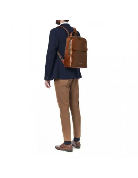 The Bridge Williamsburg Leather Computer Backpack