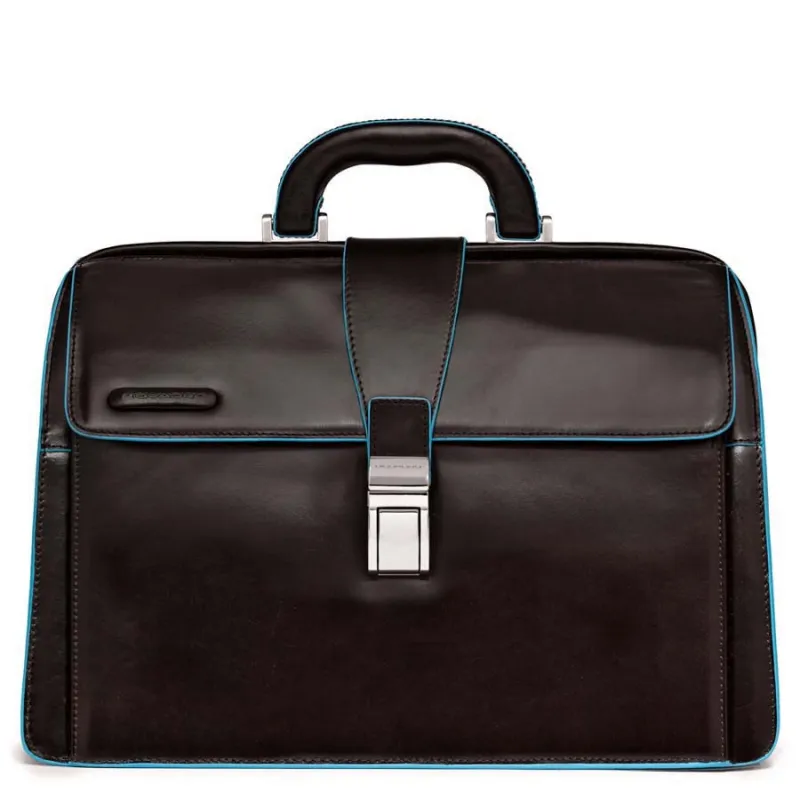 Borsa da medico in pelle Blue Square