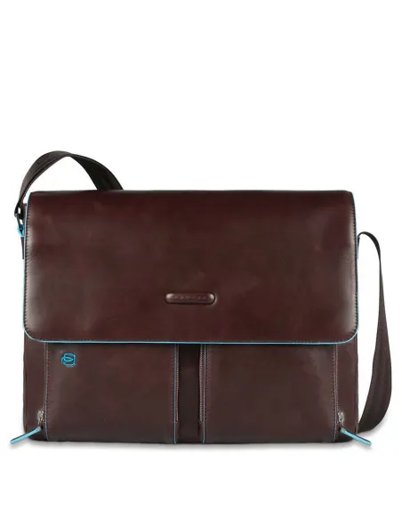 Messenger in pelle Blue Square