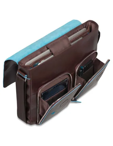 Computer messenger bag Blue Square