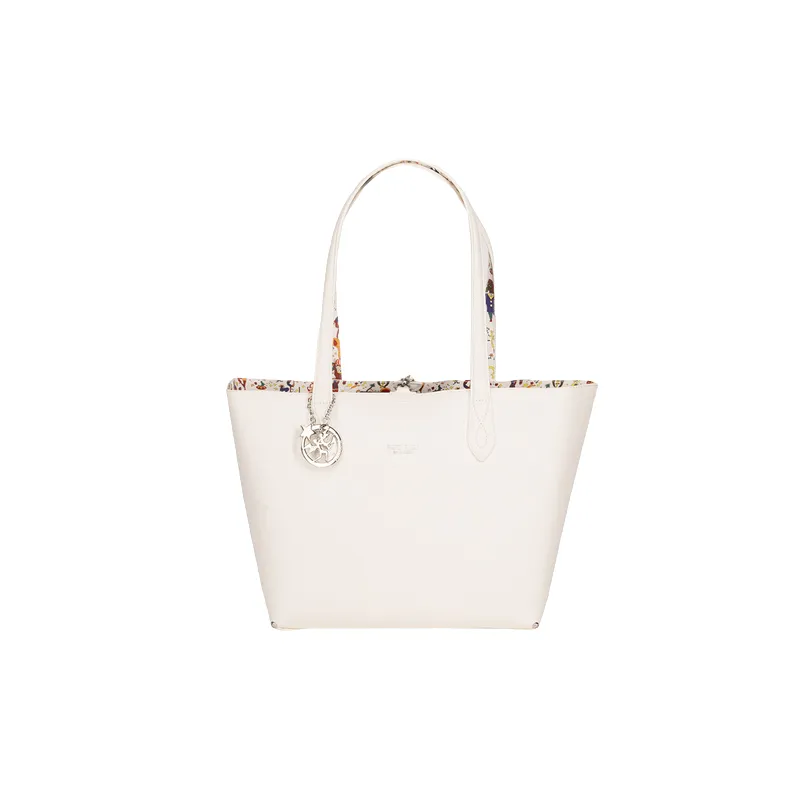 Piero Guidi Einkaufstasche Weiß