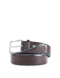 Piquadro leather belt B2 Brown