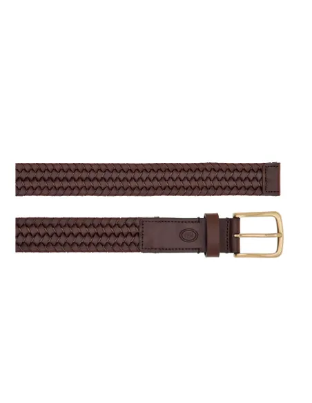 The Bridge Men's braided leather belt