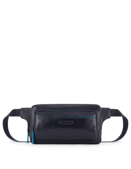 Gürteltasche aus leder mit Fronttasche Blue Square Revamp