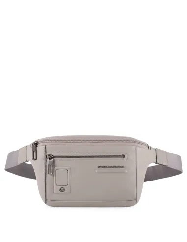 Borsello Piquadro Uomo Piquadro Akron Marsupio In Pelle Elegante