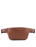 Piquadro Black Square Leder-Gürteltasche