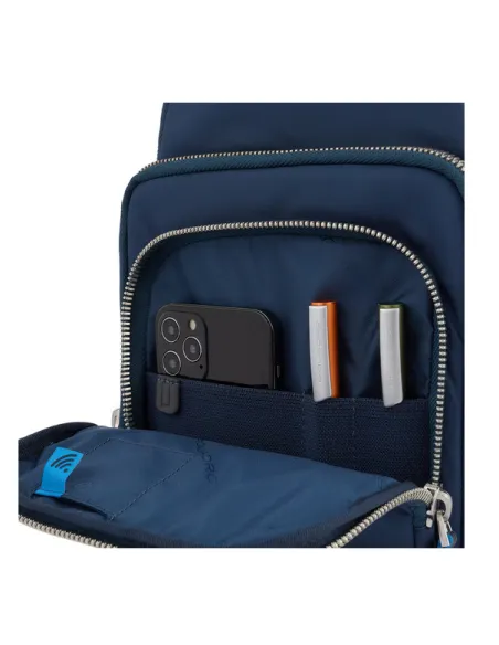 Querträgertasche mit zwei Fächern PQ-RY