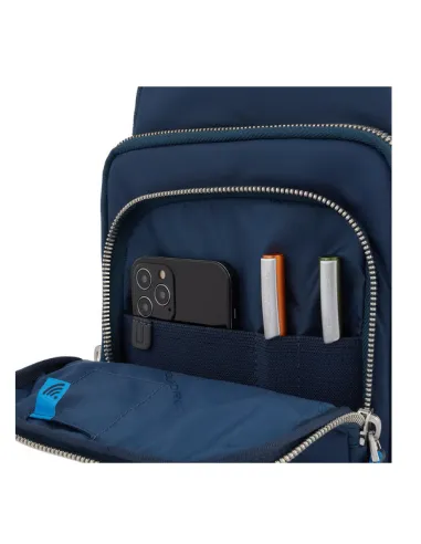 Regenerated fabric Mono sling bag PQ-RY