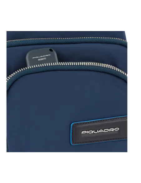 Regenerated fabric Mono sling bag PQ-RY
