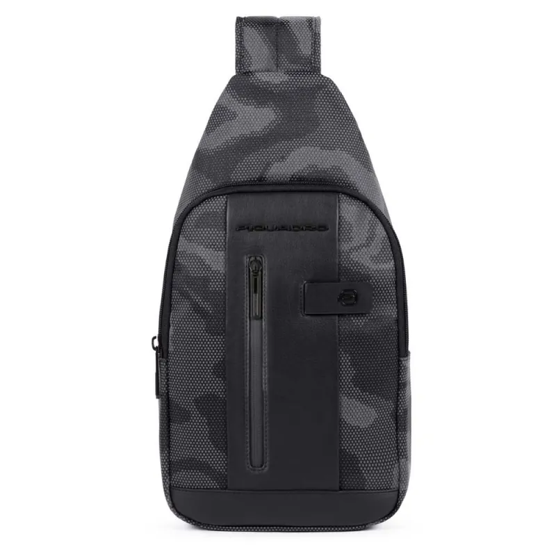 Mono sling bag in recycled fabric Brief2 CA4536BR2