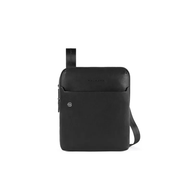 Expandable iPad® crossbody leather bag B3