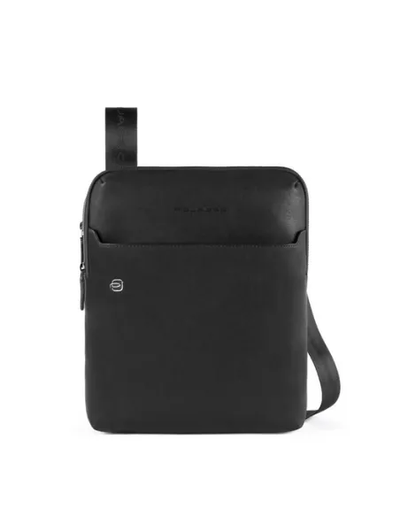 Expandable iPad® crossbody leather bag B3
