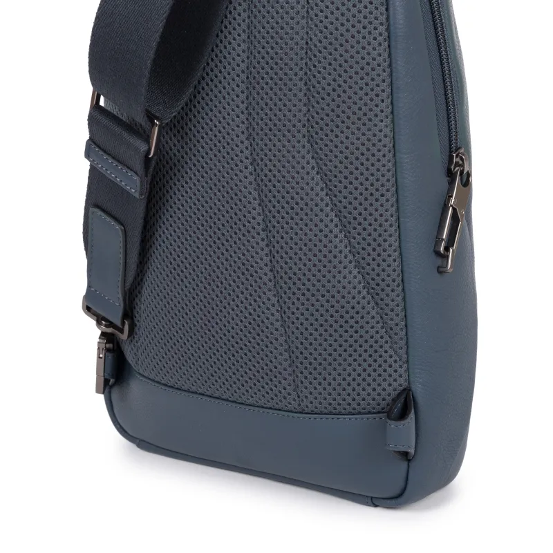 One-Shoulder mit iPad Mini®-Halterung blau 2