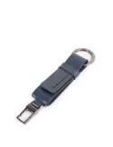 Leather-Keychain with carabiner Modus Special