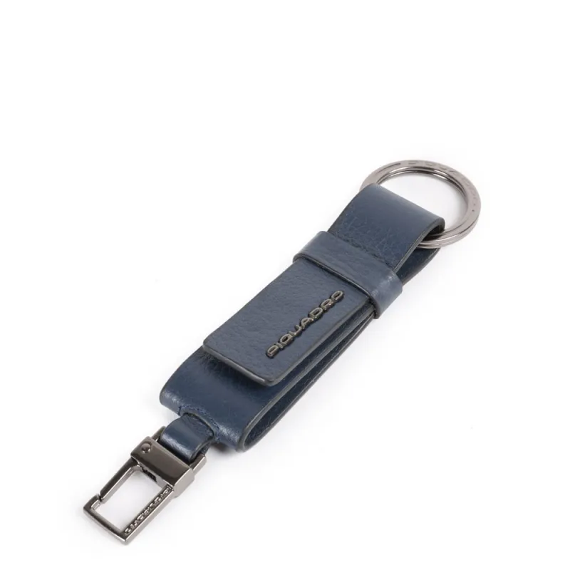 Leather-Keychain with carabiner Modus Special