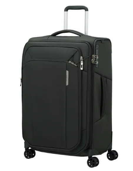 Samsonite Respark Expandable Medium Trolley, Forest Green