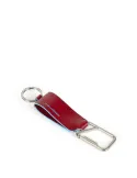 Piquadro Blue Square keychain Red