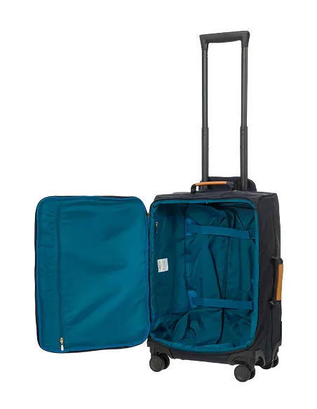 Cabin luggage Brics X-Collection Blue