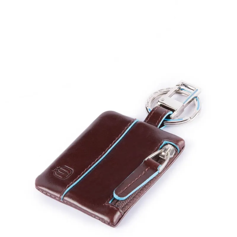 Leather Keychain with connequ B2