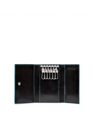 Key ring with 6 internal hooks Blue...