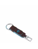 Piquadro B2 keychain with ring and carabiner