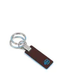 Piquadro Two-ring keychain