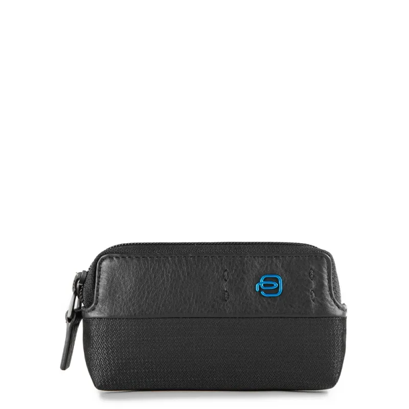 Key case with zip fastener P16