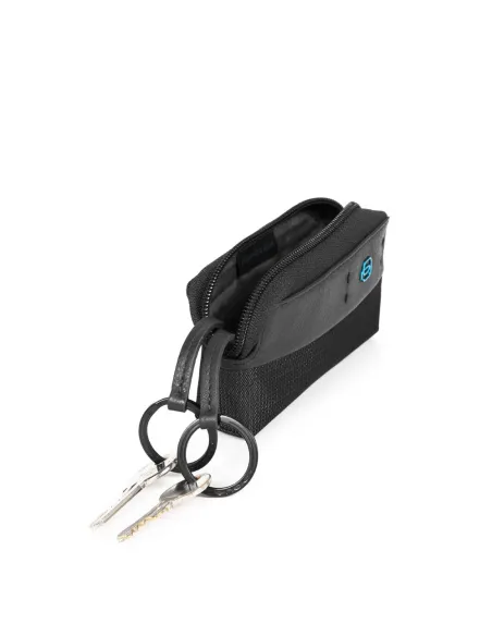 Key case with zip fastener P16