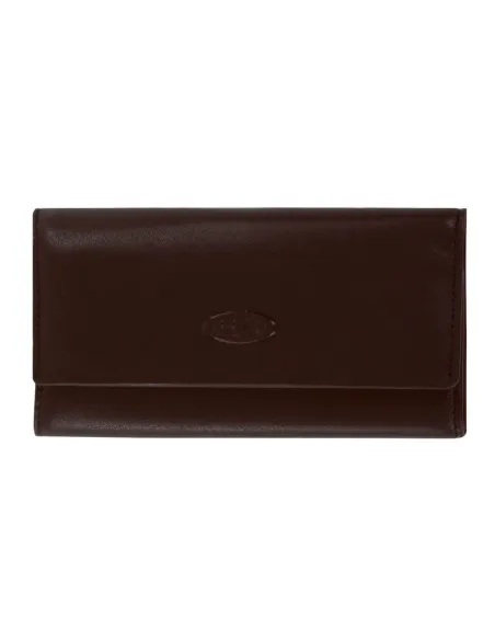 Brics Cervino leather keychain with six hooks