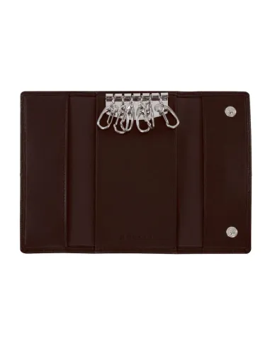 Brics Cervino leather keychain with...