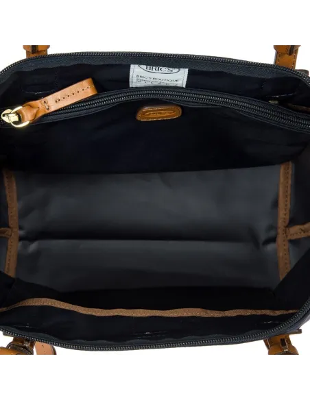 Shopping Media in tessuto e pelle X-Collection