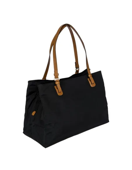 Shopping grande con tre comparti Brics X-collection nera