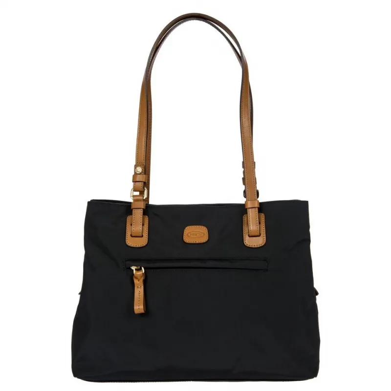 Brics Fabric and Leather Three-Compartment Medium...