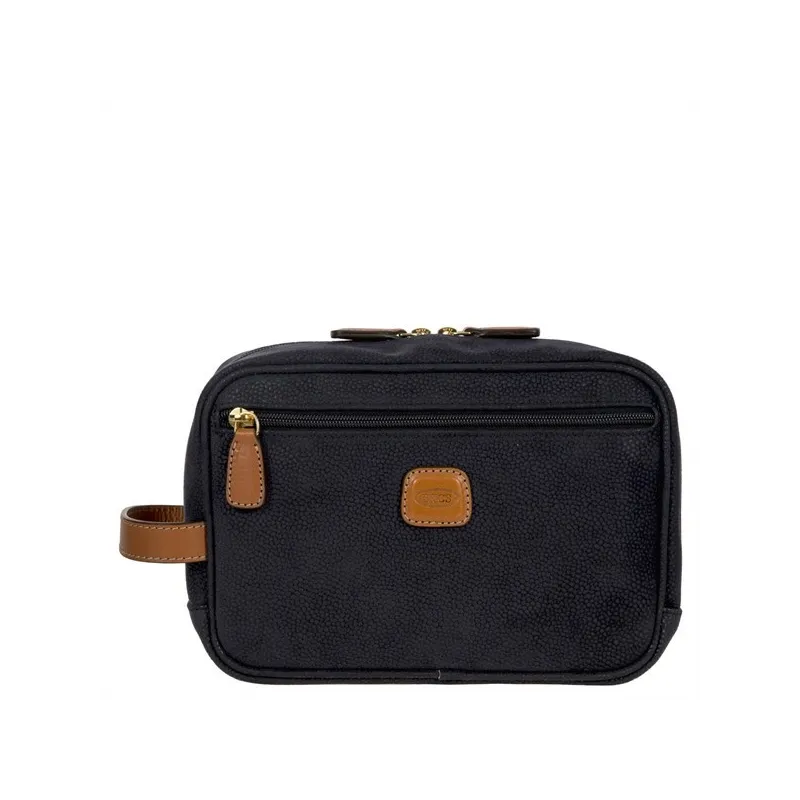 Fabric and Leather Necessaire Life