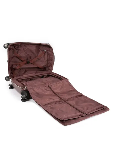 Leather trolley with front pocket for PC Blue Square