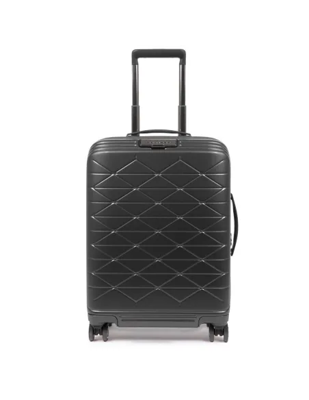 Piquadro Trolley-Kabine Polycarbonat mit USB-Platte