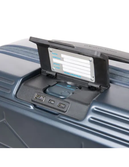 Piquadro Cabin luggage with USB access