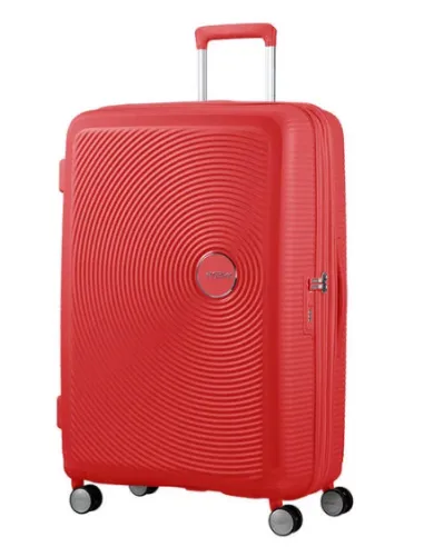 Expandable 77 cm trolley with 4...