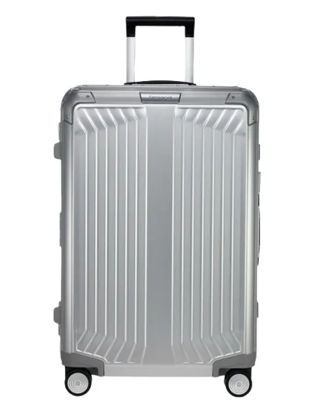 Mittlerer Trolley aus eloxiertem Aluminium Samsonite lite-box