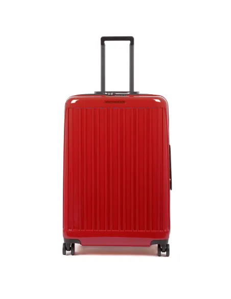 Piquadro Seeker Medium-size polycarbonate trolley