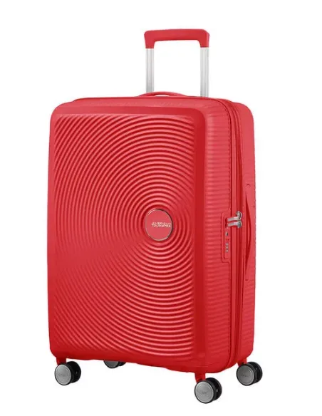 Mittlerer erweiterbarer Trolley Soundbox Rot