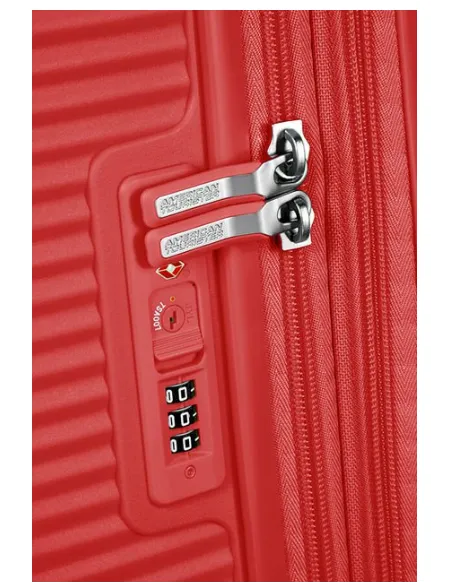 Trolley medio Soundbox American Tourister Rosso