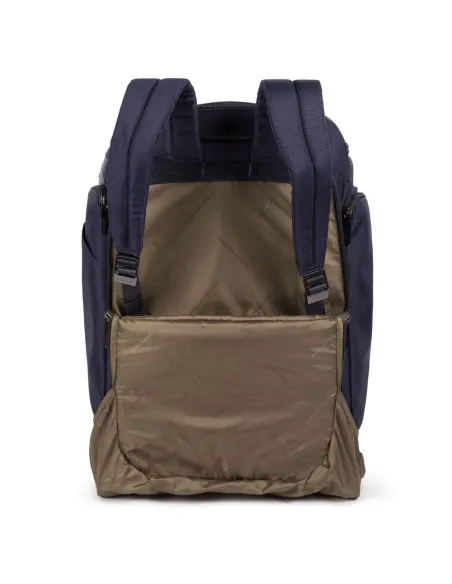 Trolley/Rucksack Brief2 aus regeneriertem Stoff und Leder