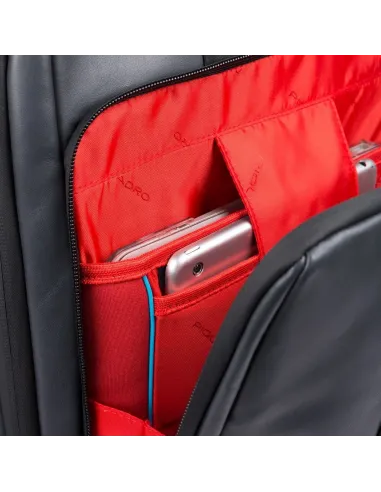 Piquadro Urban leather Trolley/backpack
