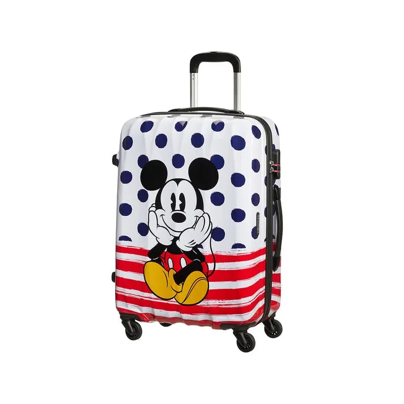 Trolley Medio Mickey Blue dots